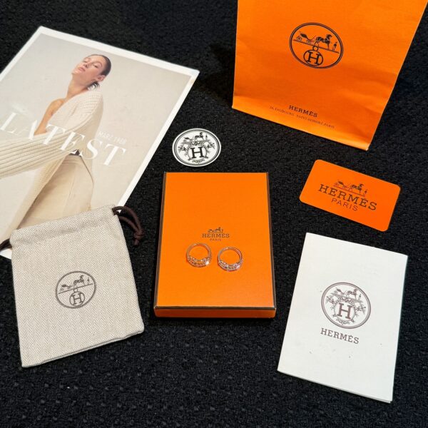 HERMES double-layer pig nose ring - Image 2