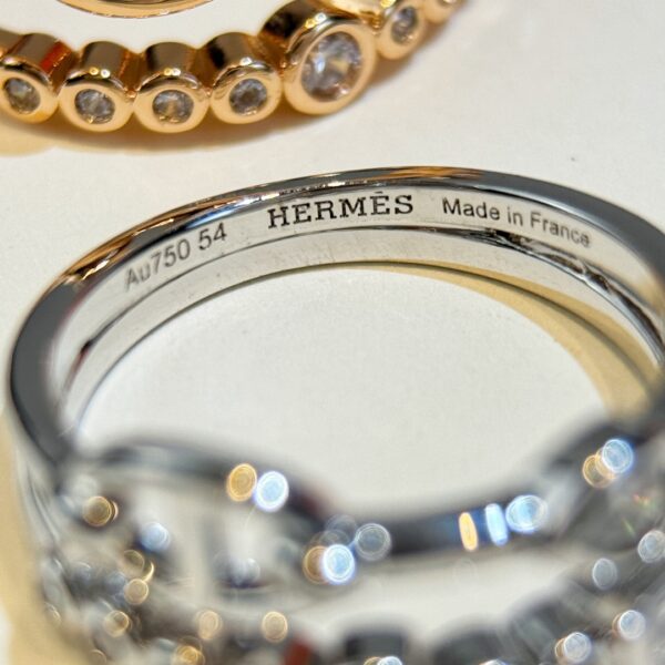 HERMES double-layer pig nose ring - Image 8