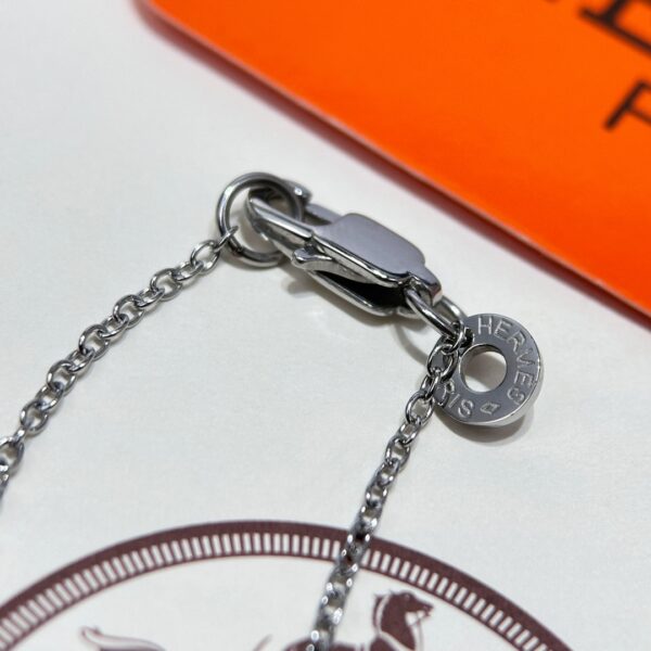 Hermes Cor H trumpet necklace - Image 8