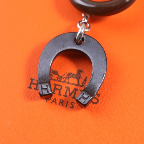 Hermes Carrousel Buffalo Horn Necklace - Image 7