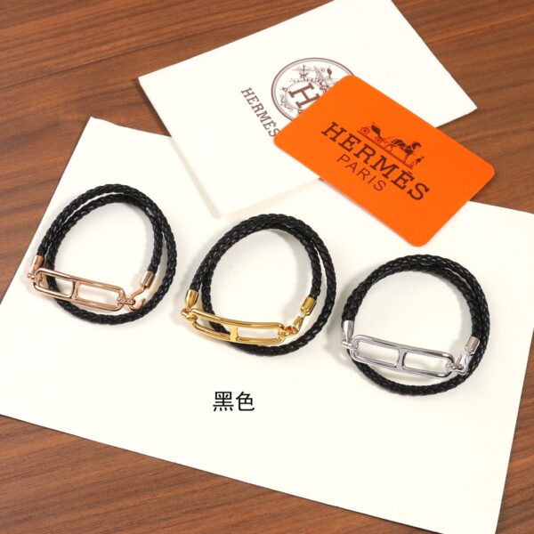 Hermes Roulis Double Loop Bracelet
