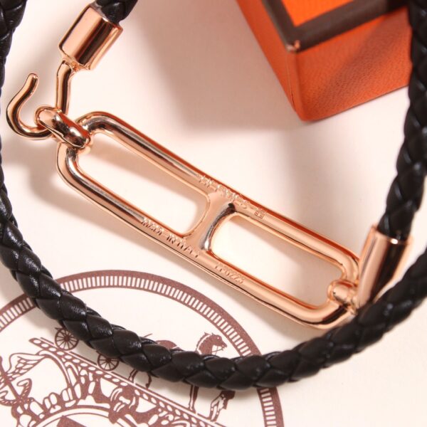 Hermes Roulis Double Loop Bracelet - Image 8