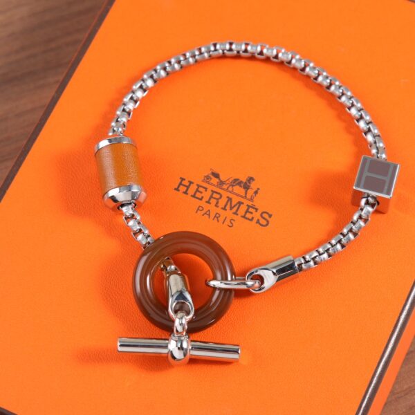 Hermes meli melo cow horn bracelet - Image 6