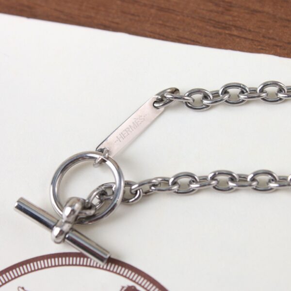 Hermes Carrousel Water Horn OT Necklace - Image 7