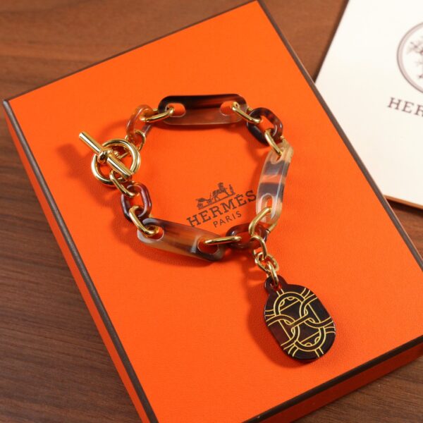 HERMES Horn OT Bracelet Bracelet