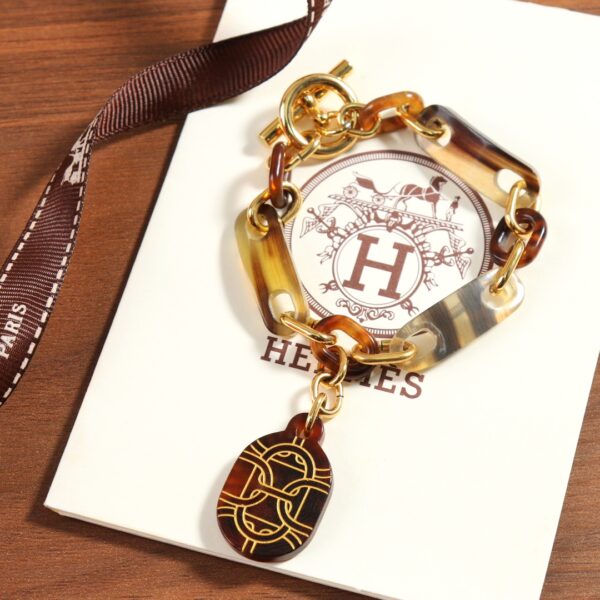 HERMES Horn OT Bracelet Bracelet - Image 4