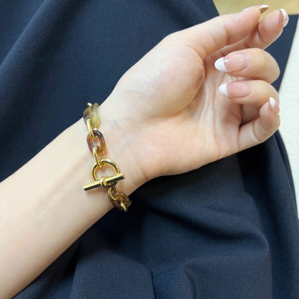 HERMES Horn OT Bracelet Bracelet - Image 5