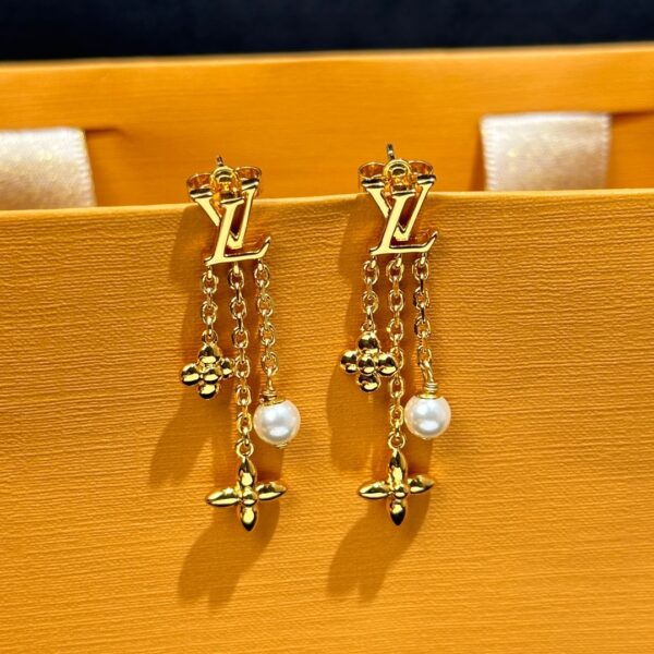 LV ear studs and earrings