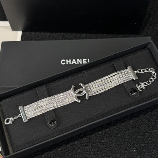 Chanel Double C Tassel Lava Bracelet - Image 6