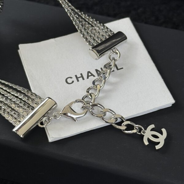 Chanel Double C Tassel Lava Bracelet - Image 8