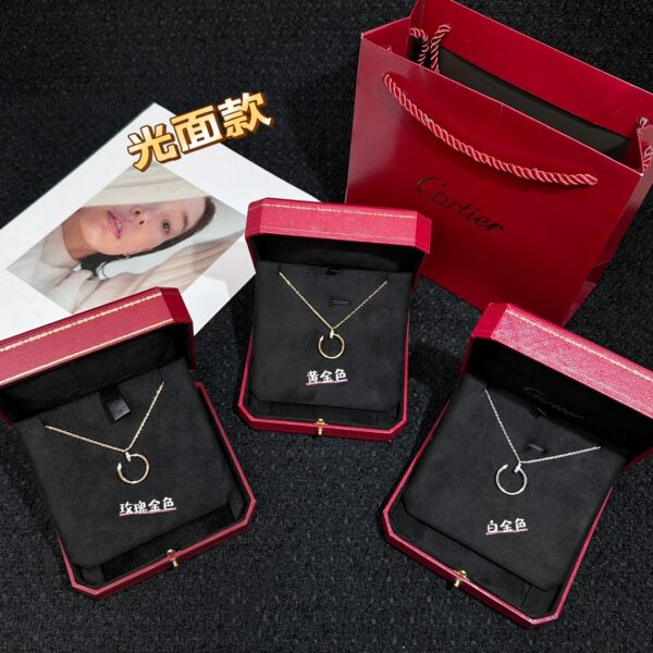 Cartier smooth nail necklace - Image 2
