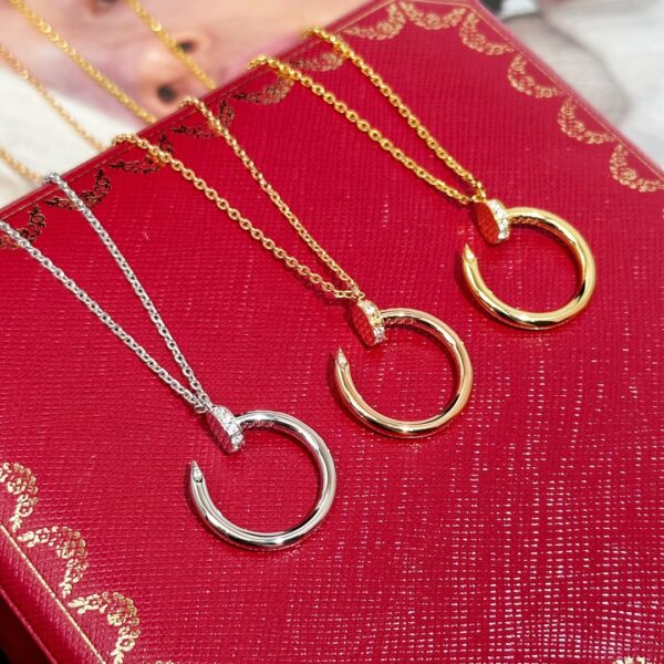 Cartier smooth nail necklace - Image 3