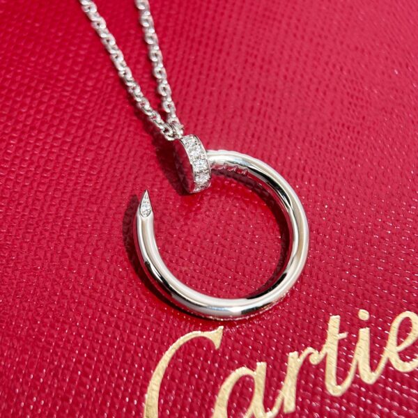Cartier smooth nail necklace - Image 5