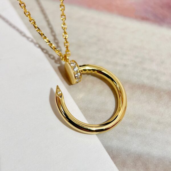 Cartier smooth nail necklace - Image 6