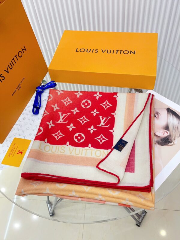 LV cashmere shawl