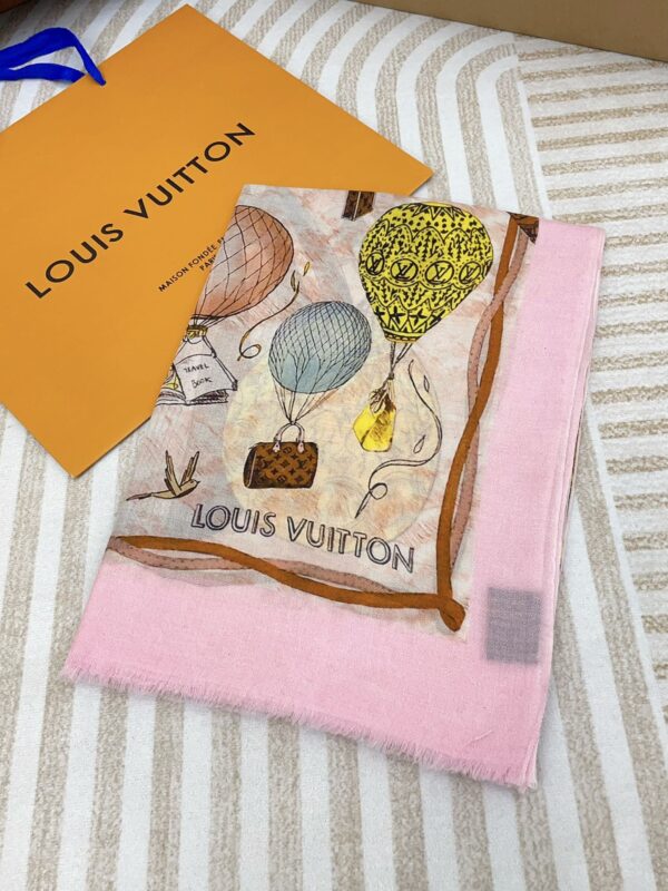 LV hot air balloon scarf