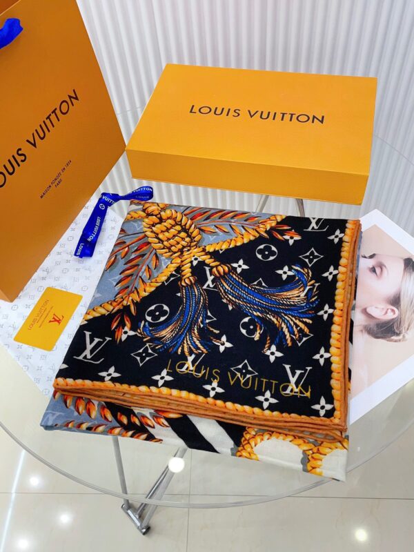 LV cashmere shawl