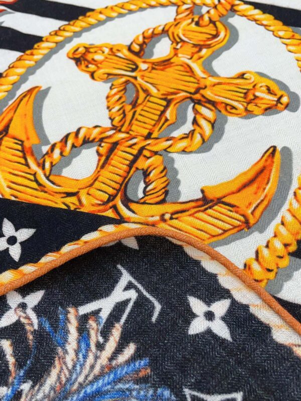 LV cashmere shawl - Image 7