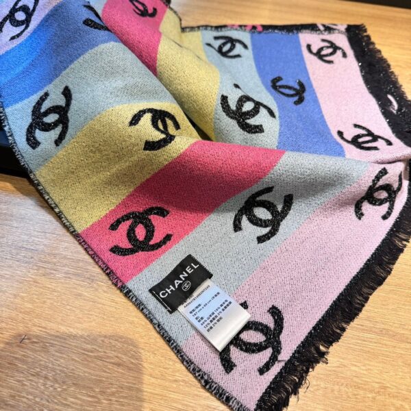 Chanel Rainbow Scarf - Image 5