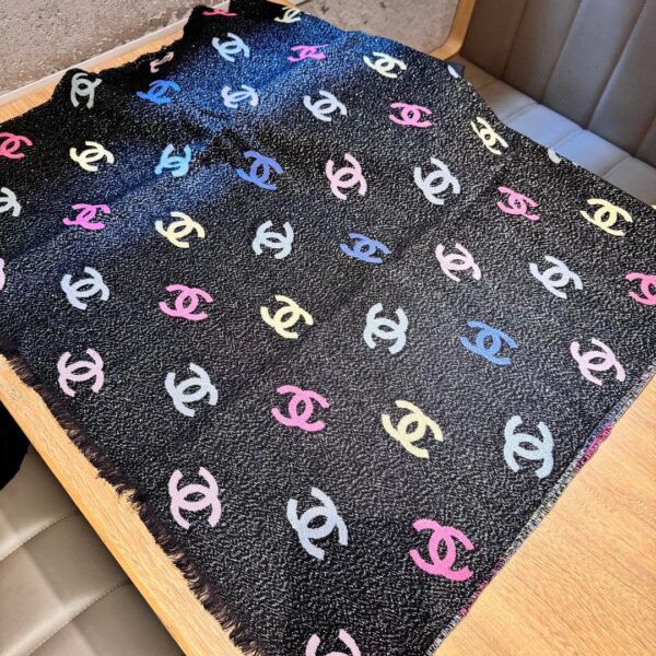 Chanel Rainbow Scarf - Image 6