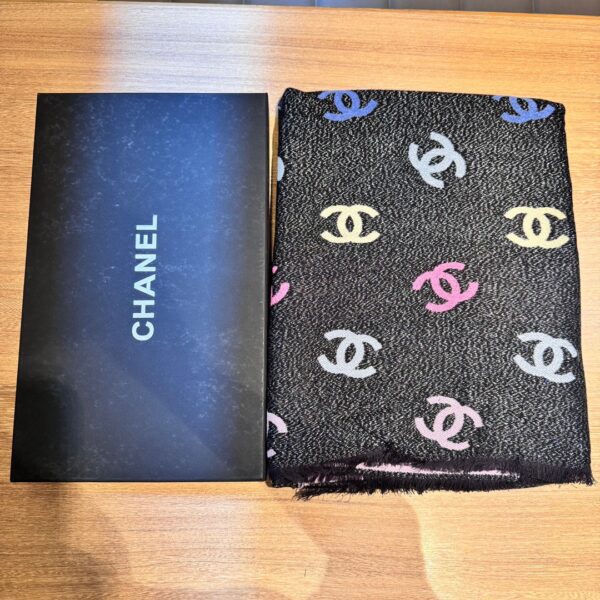 Chanel Rainbow Scarf - Image 8