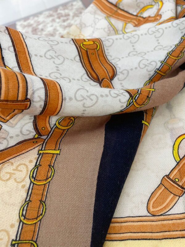 GUCCI cashmere handkerchief - Image 7