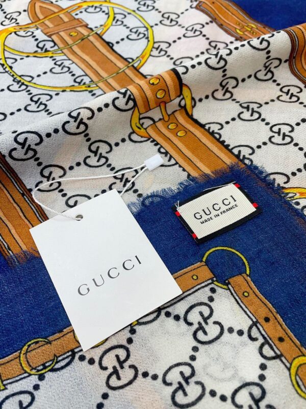 GUCCI cashmere handkerchief - Image 8