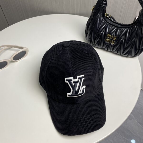 LV Corduroy baseball cap - Image 5