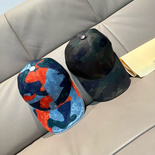 LV camouflage baseball cap - Image 8