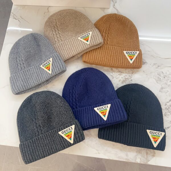 GUCCI velvet knitted yarn cap - Image 8