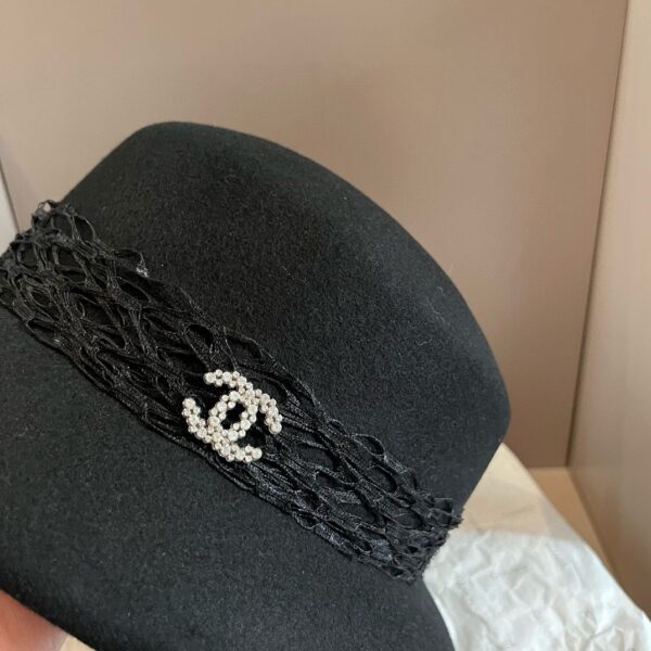 CHANEL bow top hat - Image 2