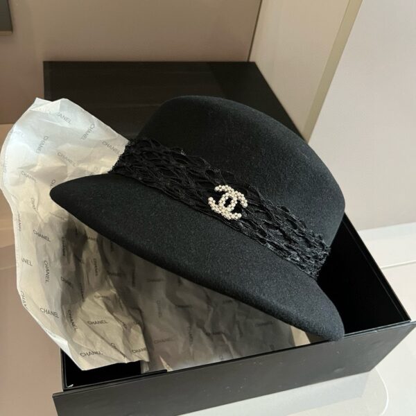 CHANEL bow top hat - Image 3