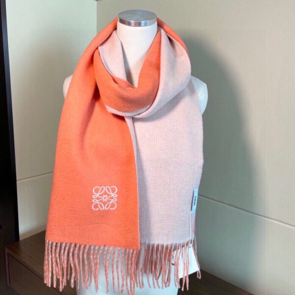 LOEWE double sided cashmere scarf - Image 7