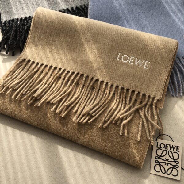 LOEWE color blocked scarf