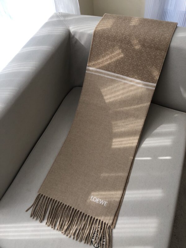 LOEWE color blocked scarf - Image 4