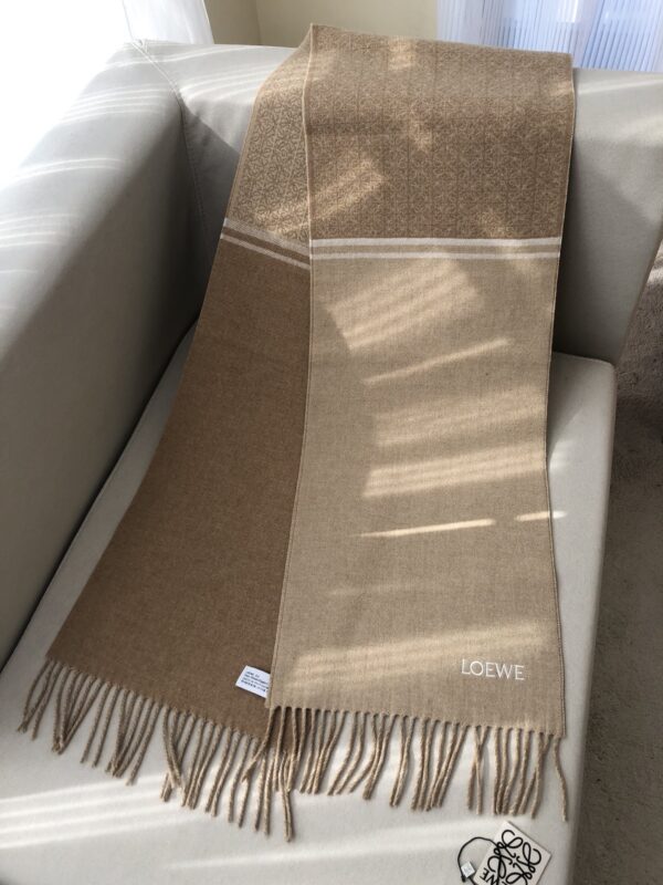 LOEWE color blocked scarf - Image 5