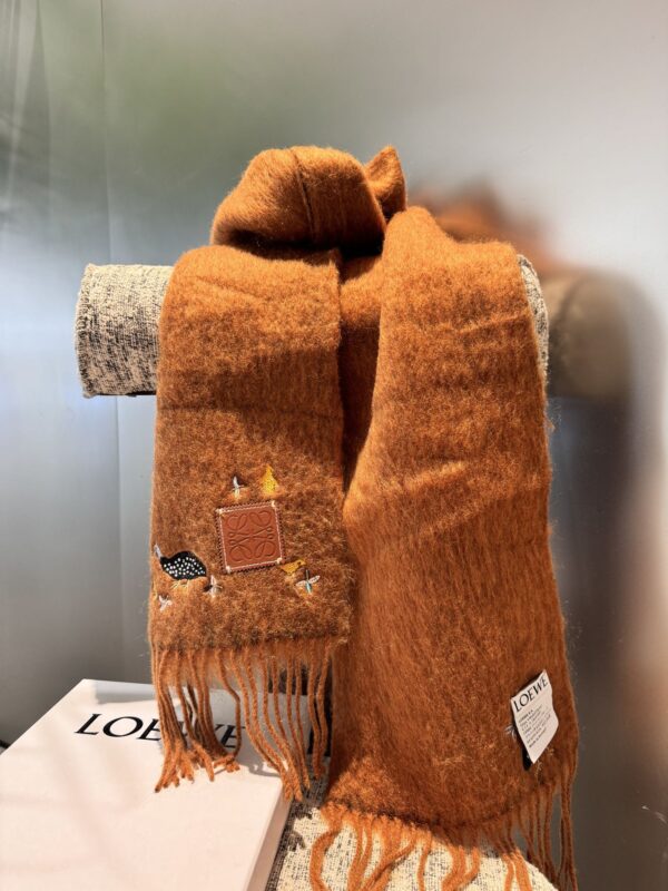 LOEWE color blocked scarf - Image 5