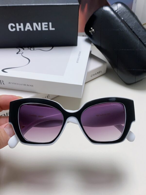 CHANEL Fashionable, Classic, and Versatile Sunglasses - Image 5