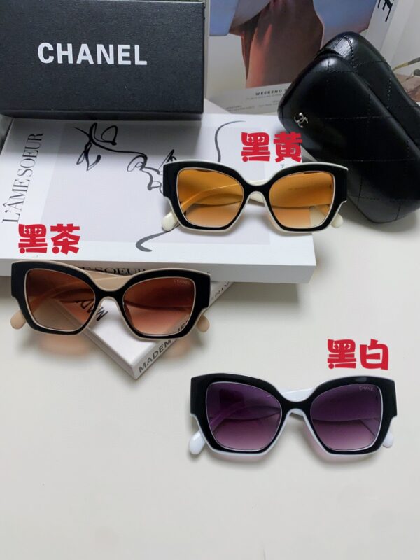 CHANEL Fashionable, Classic, and Versatile Sunglasses - Image 8