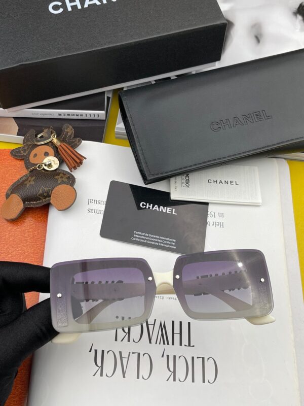 CHANEL Box Sunglasses - Image 5