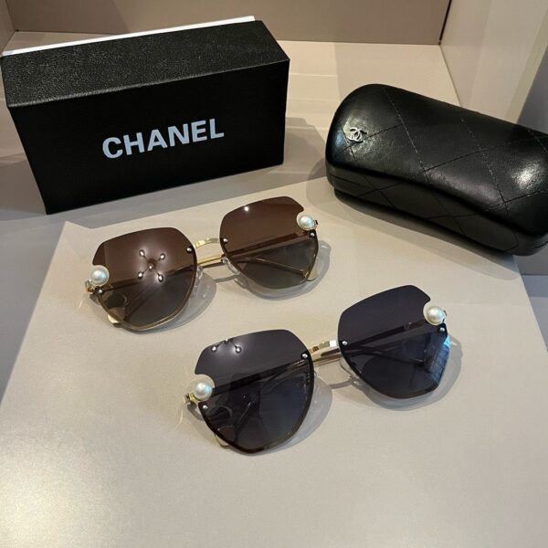 Chanel Pearl Sun Sunglasses