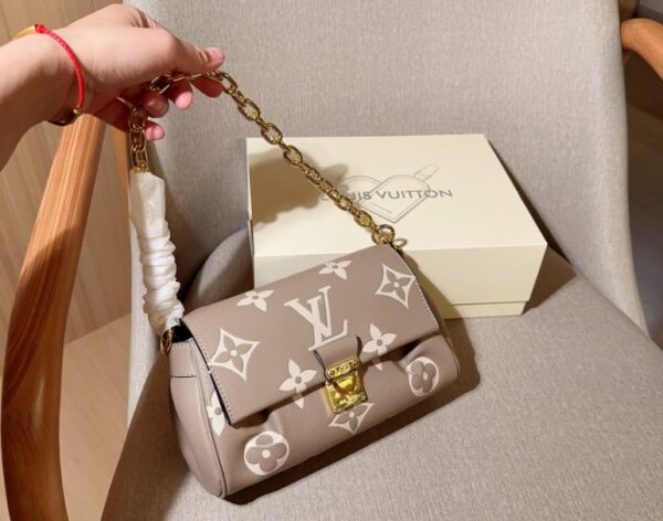 Louis Vuitton women's bag FAVORITE vintage single shoulder chain bag - Image 2