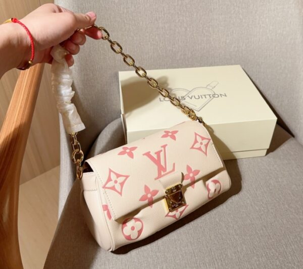Louis Vuitton women's bag FAVORITE vintage single shoulder chain bag - Image 5