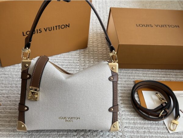 Louis Vuitton's 25th Summer New Canvas Side MM Diagonal Cross Bag