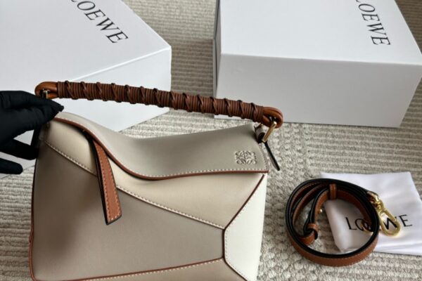 2025 New Puzzle Edge Single Shoulder Diagonal Cross Women's Bag Small Square Bag