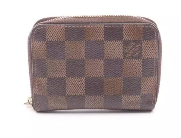 Louis Vuitton men's coin purse, zero wallet, coated/waterproof canvas zero wallet