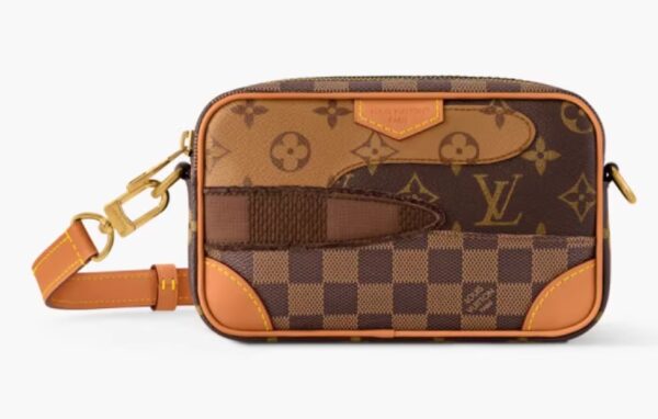 Louis Vuitton men's mini bag Monogram canvas stitching multi-functional new messenger bag