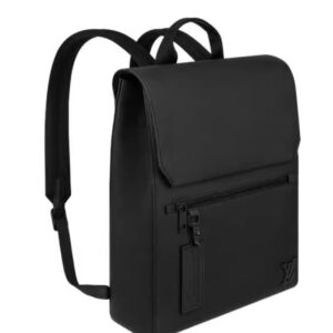 Louis Vuitton Fastline Men's Black Calfskin Magnetic Flip Layer Backpack
